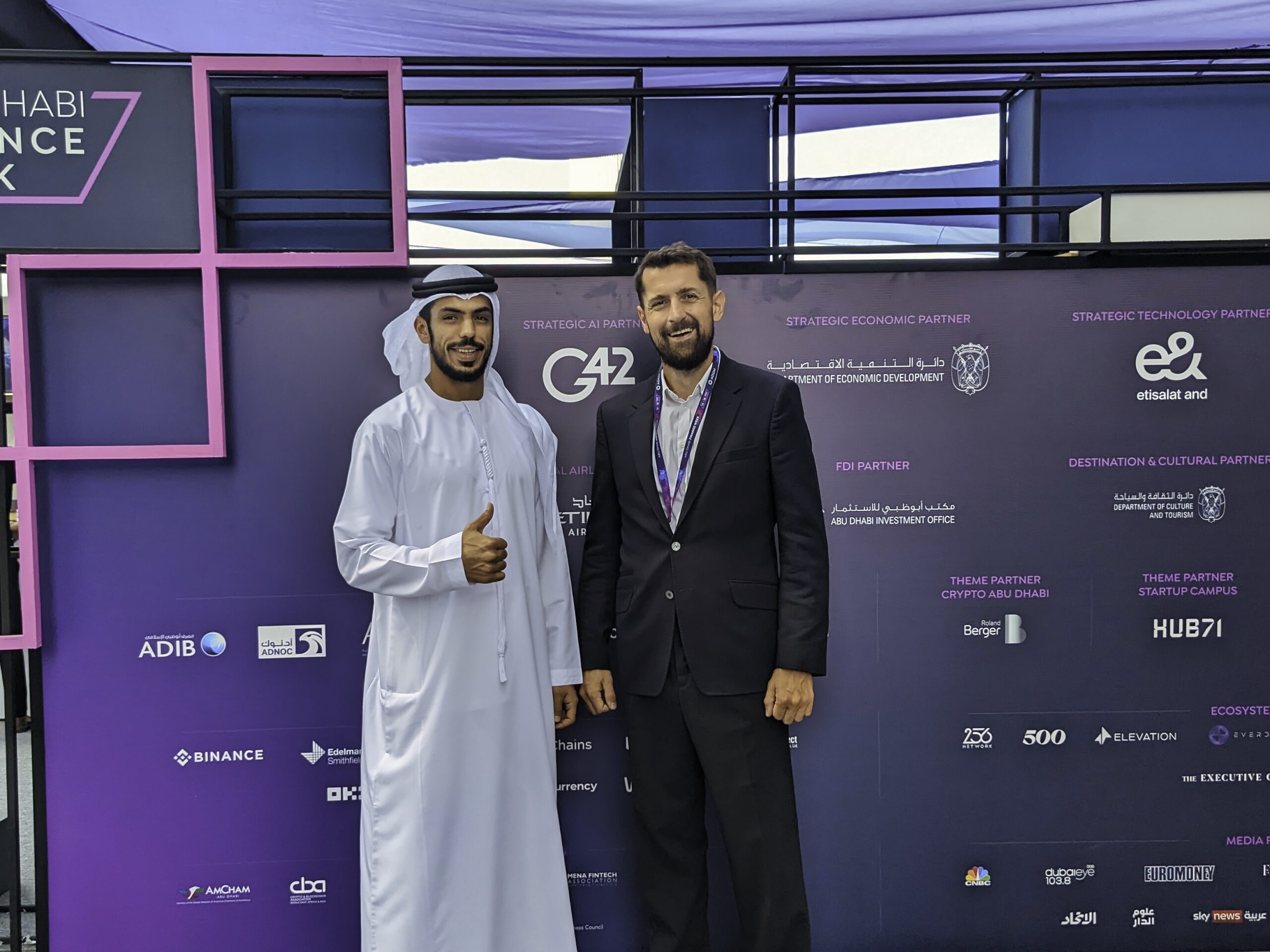 Gemba Finance attended Abu Dhabi Finance Week, powered by Abu Dhabi Global Market