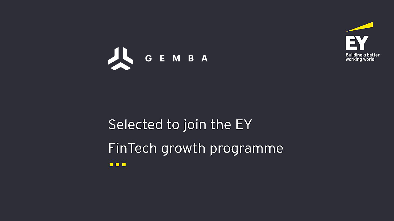 Gemba Selected for EY FinTech Growth Programme